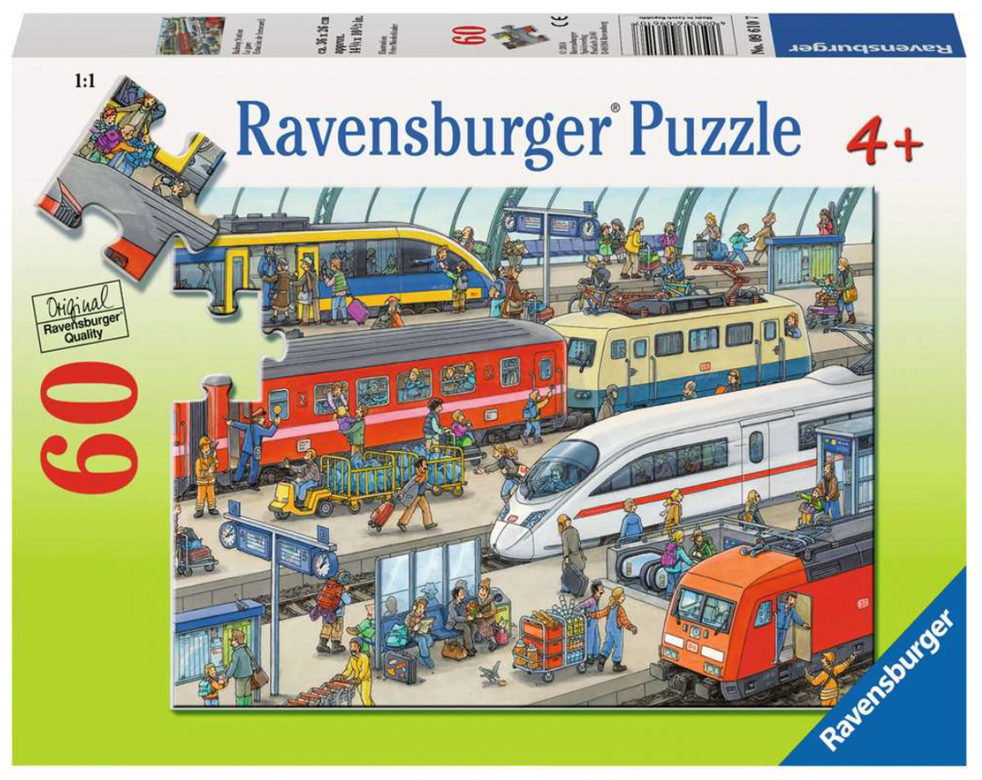 Ravensburger Railway Station Jigsaw Puzzle 60pc