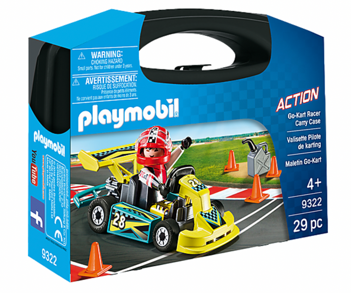 Playmobil Action Go-Kart Racer Carry Case