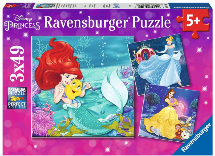 Ravensburger Disney Princesses Adventure Jigsaw Puzzle 3 x 49pc