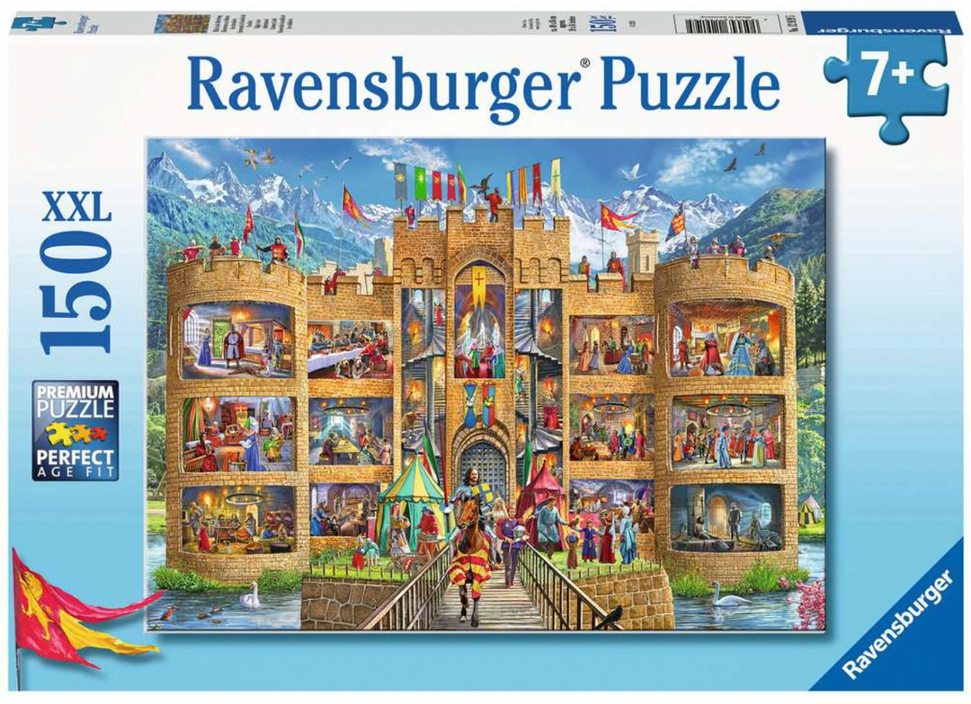 Ravensburger Castle Cutaway Jigsaw Puzzle 150pc