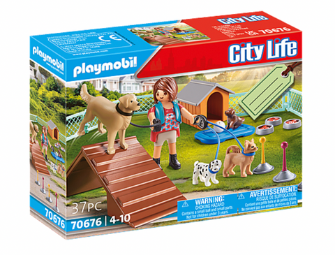 Playmobil City Life Dog Trainer Gift Set