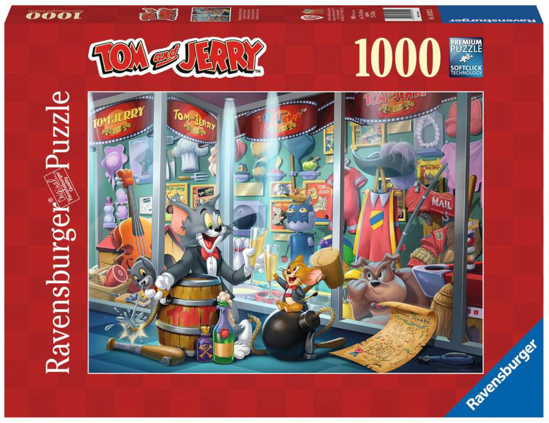 Ravensburger Tom & Jerry: Hall of Fame Jigsaw Puzzle 1000pc