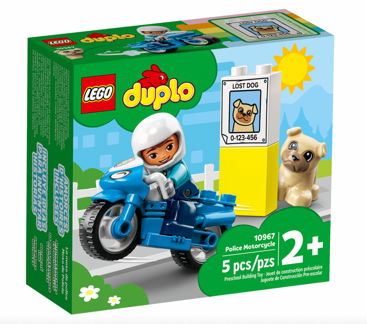 Lego Duplo Police Motorcycle