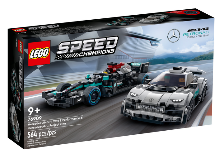 Lego Speed Champions Mercedes-AMG F1 W12 E Performance & Mercedes-AMG Project One