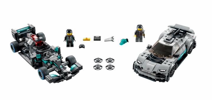 Lego Speed Champions Mercedes-AMG F1 W12 E Performance & Mercedes-AMG Project One