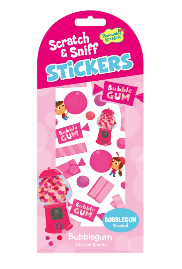 Scratch & Sniff Stickers Bubblegum