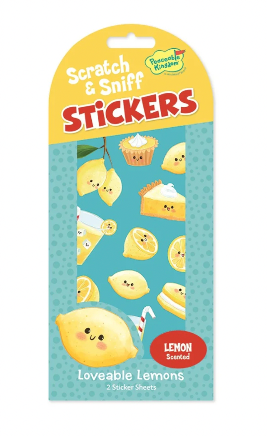 Scratch & Sniff Stickers Lemon