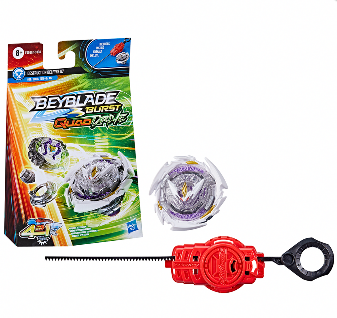 Beyblade Quad Starter Pack Assorted