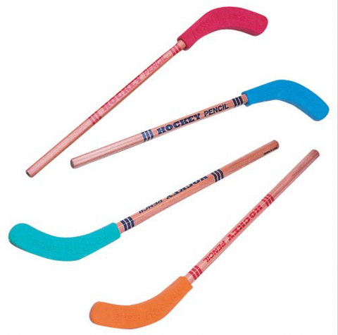 9" Hockey Pencil