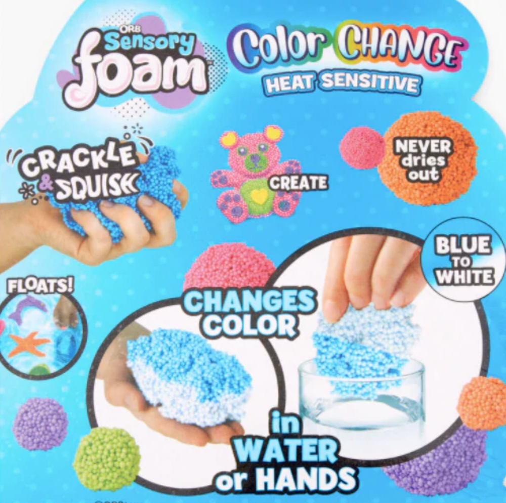 Sensory Colour Change Foam