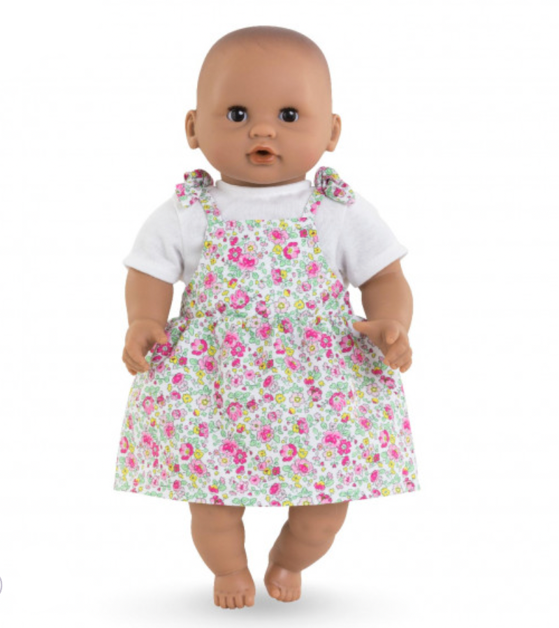 Corolle Baby Doll Flower Garden Dress for 12" Doll