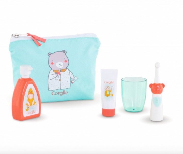 Corolle Toiletry Bag & Accessories for 14 & 17" Doll