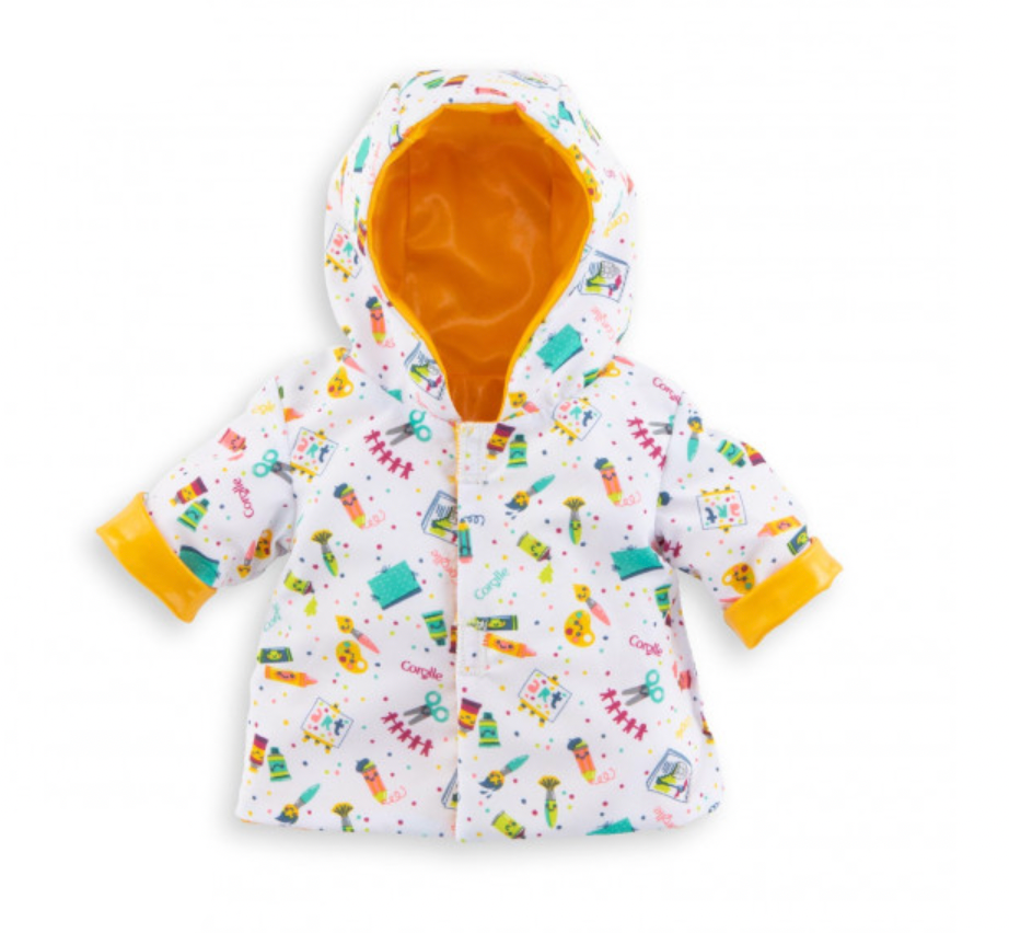 Corolle Baby Doll Reversible Raincoat for 14" Doll