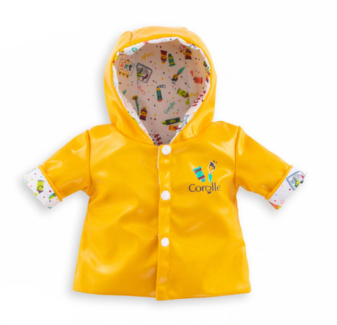 Corolle Baby Doll Reversible Raincoat for 14" Doll