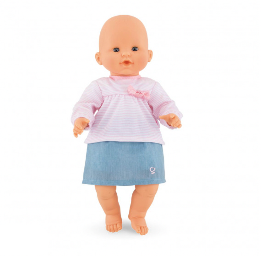 Corolle Baby Doll Top & Skirt for 14" Doll