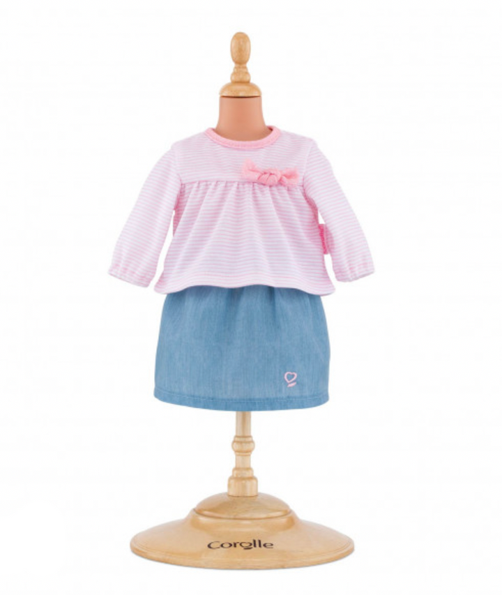 Corolle Baby Doll Top & Skirt for 14" Doll