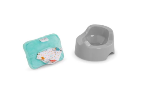 Corolle Potty & Wipe for 12" Doll