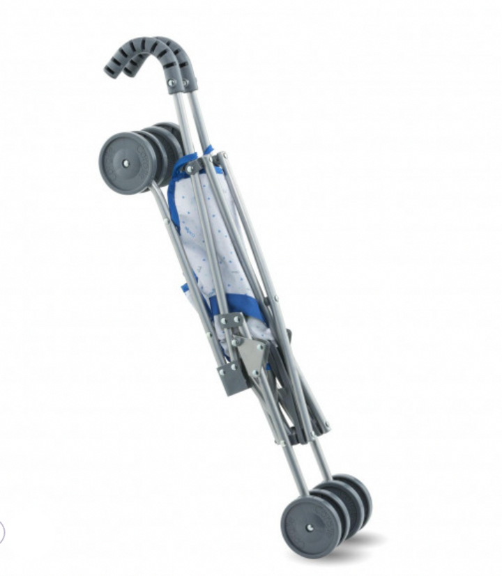 Corolle Umbrella Stroller for 14 & 17" Doll - Blue
