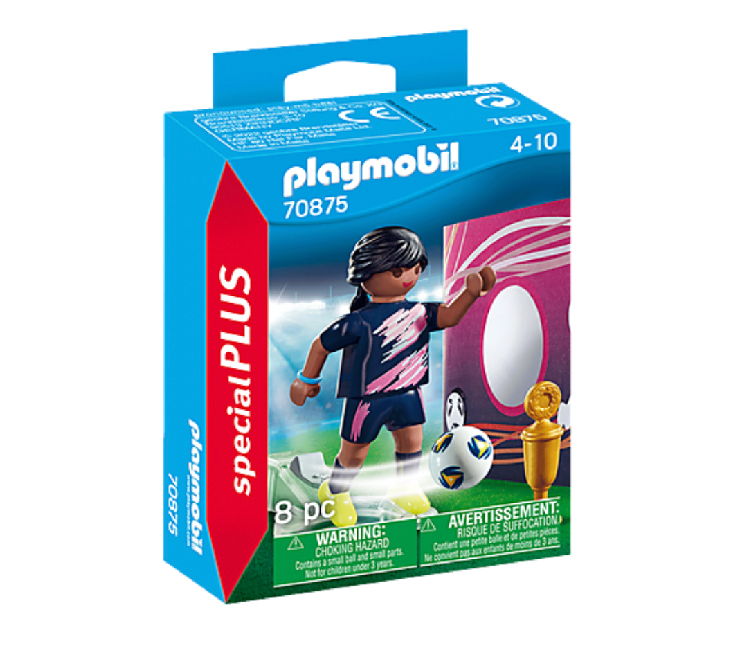 Playmobil SpecialPLUS Soccer Player with Goal