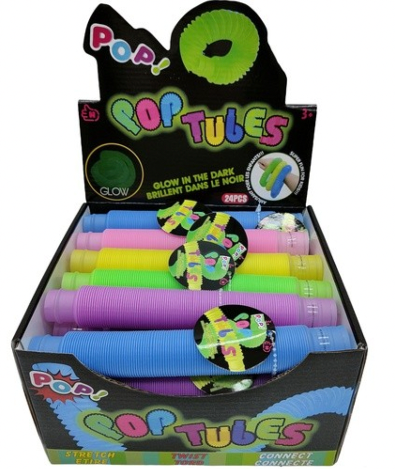 Glow in the Dark Pop Tubes