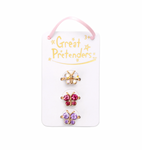 Boutique Butterfly Gem Rings