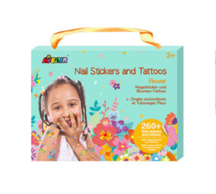 Nail Stickers & Tattoos - Flowers