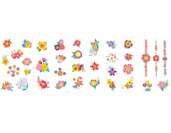 Nail Stickers & Tattoos - Flowers