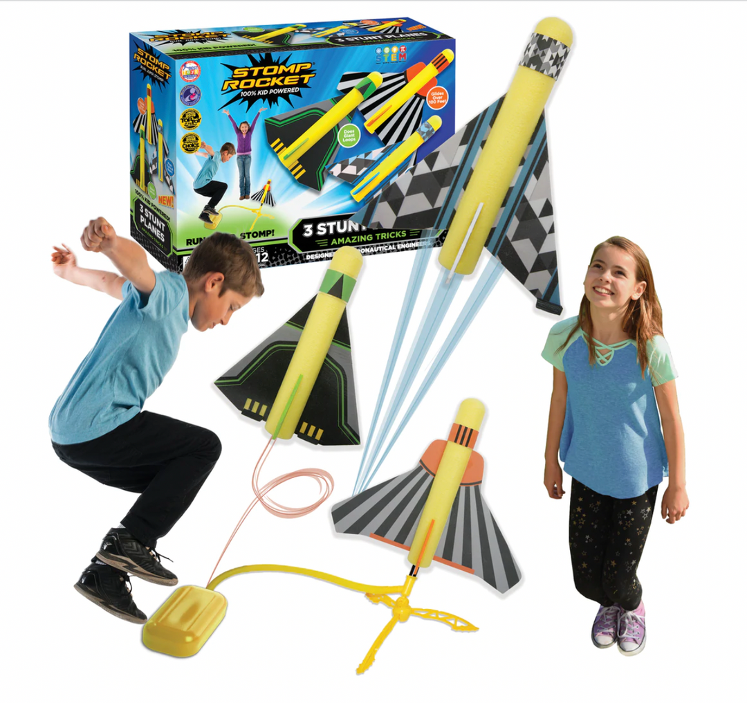 Stomp Rocket Stunt Planes