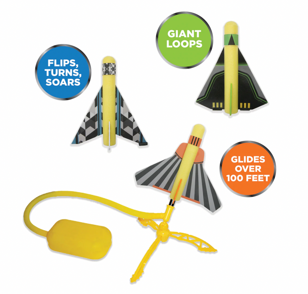 Stomp Rocket Stunt Planes