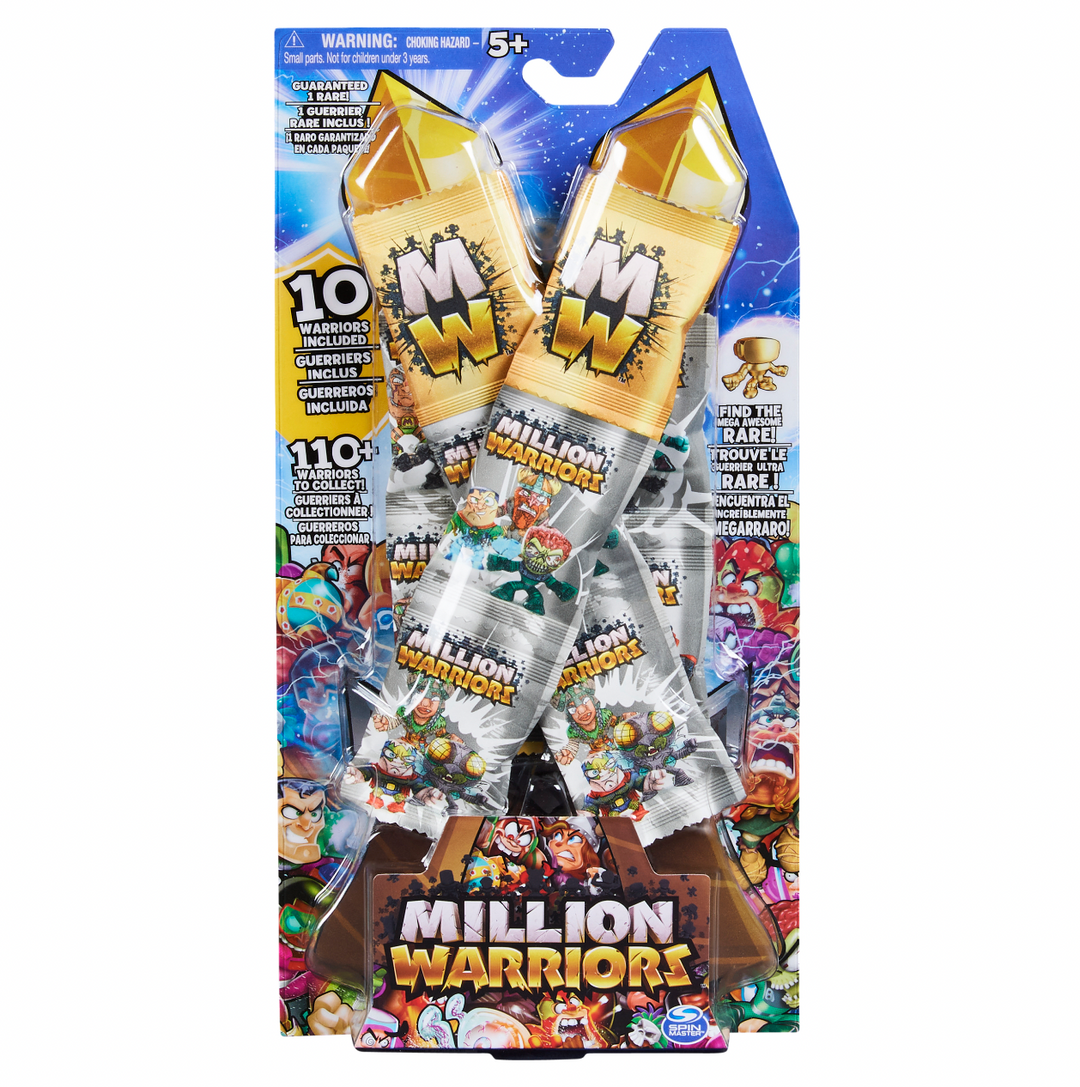 Million Warriors 10-Pack Assorted