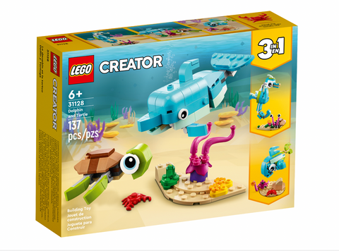 Lego Creator Dolphin and Turtle