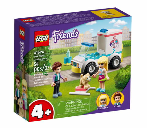Lego Friends Pet Clinic Ambulance
