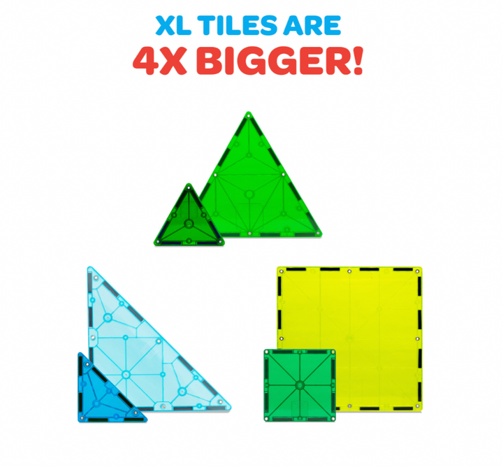 Magna-Tiles Dino World XL 50 Piece Set