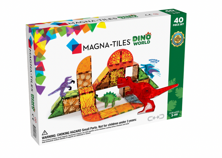 Magna-Tiles Dino World 40 Piece Set