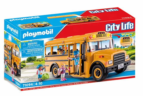 Playmobil City Life School Bus