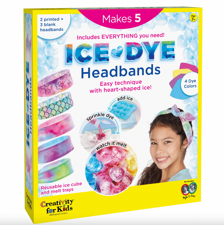 Ice-Dye Headbands