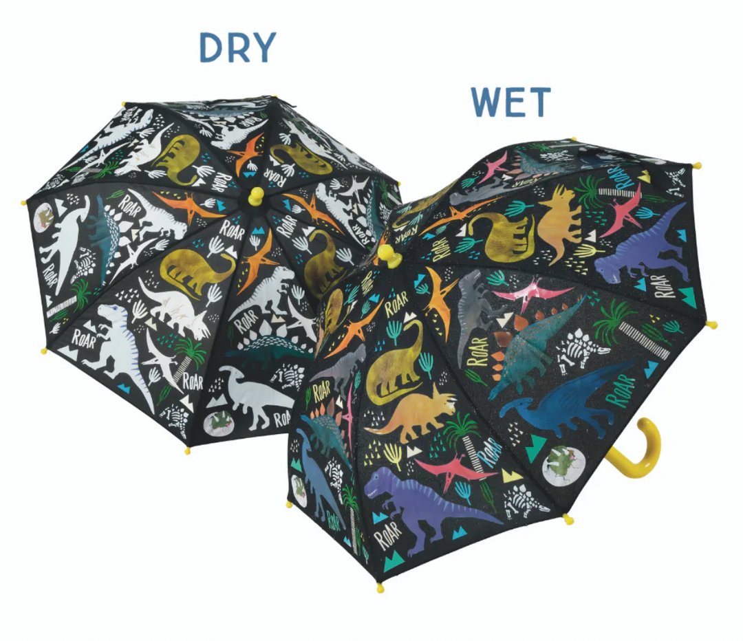 Colour Changing Dinosaur Umbrella