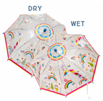 Rainbow Fairy Transparent Colour Changing Umbrella