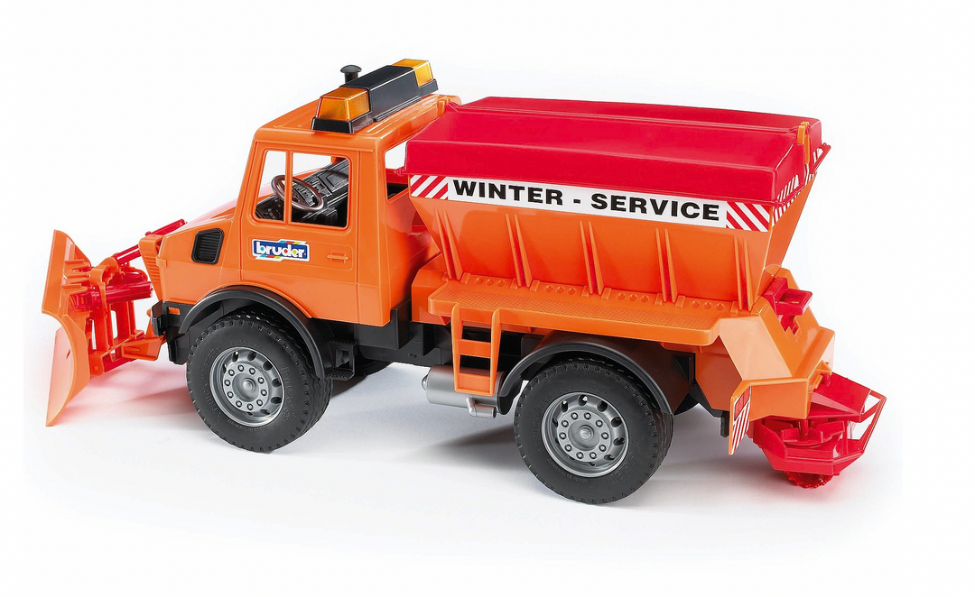 MB Unimog Winter Service with Snow Plough