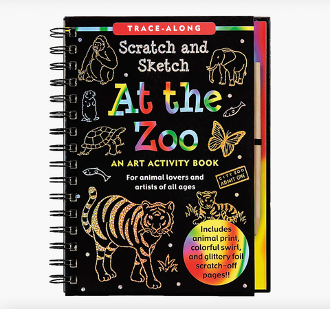 Scratch & Sketch At The Zoo