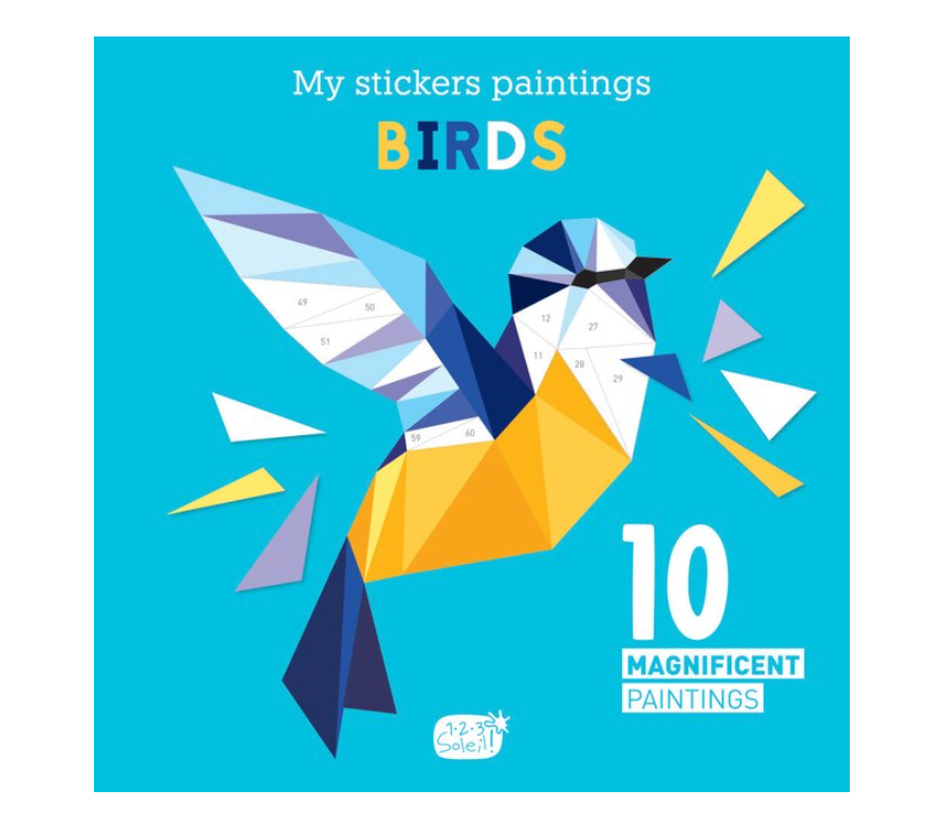My Sticker Paintings: Birds