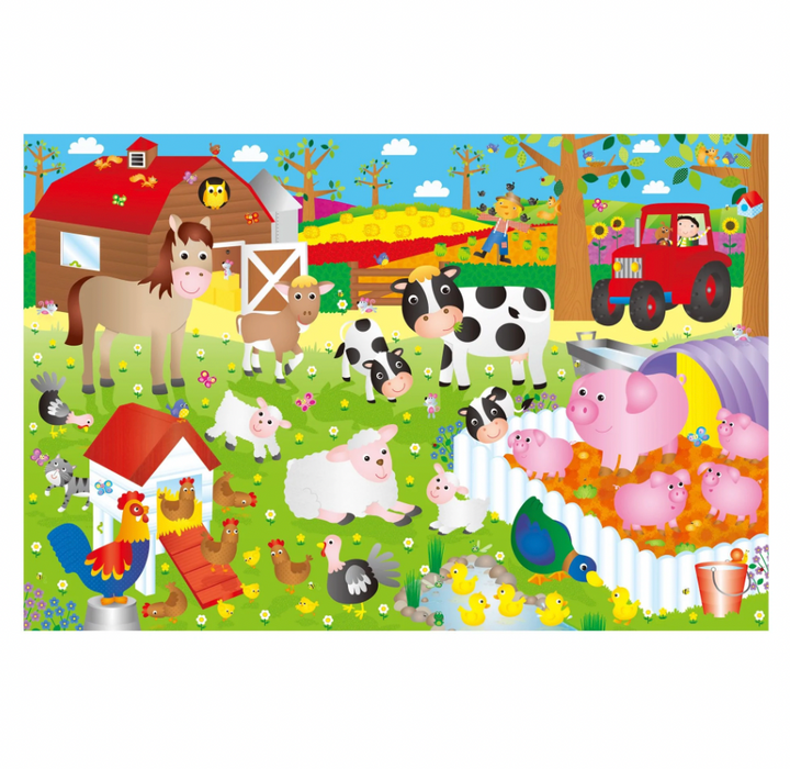 Giant Floor Puzzle - Farm 30pc