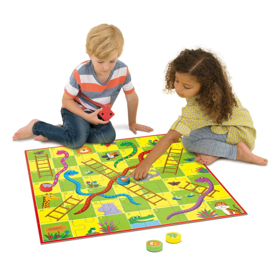 Giant Snakes and Ladders Puzzle 36pc