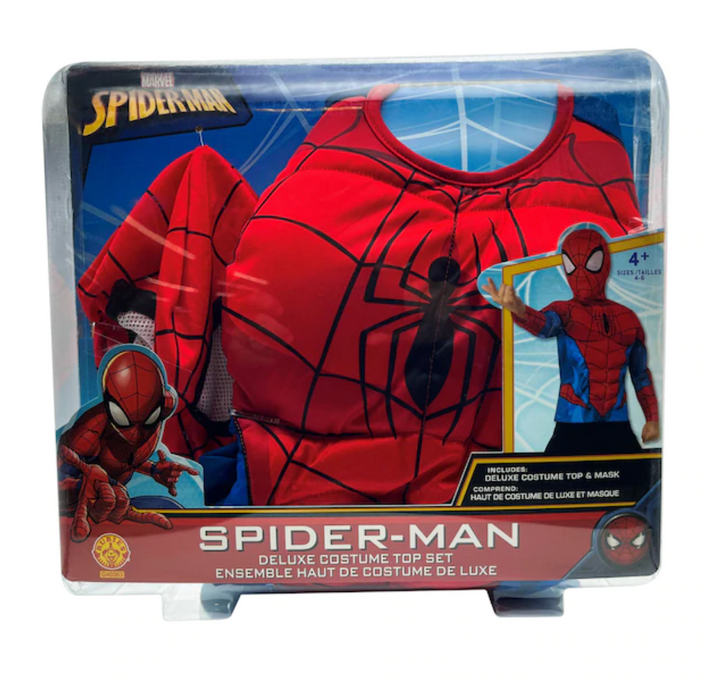 Spider-man Deluxe Costume Top Set