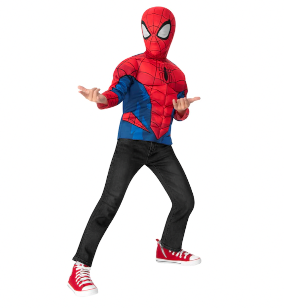 Spider-man Deluxe Costume Top Set