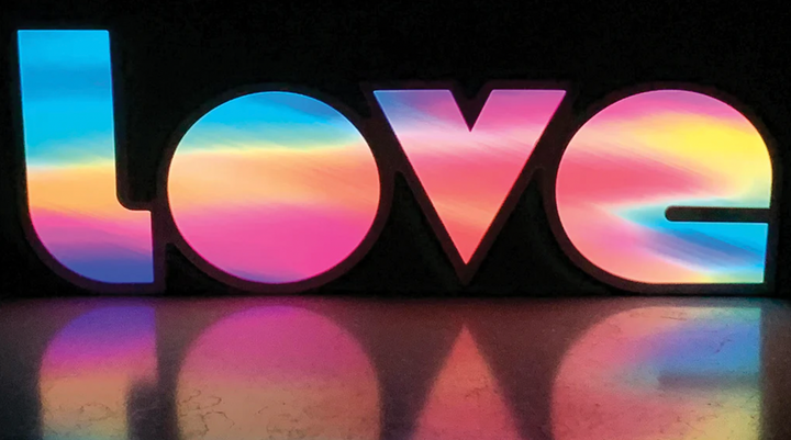 Rainbow Love Light