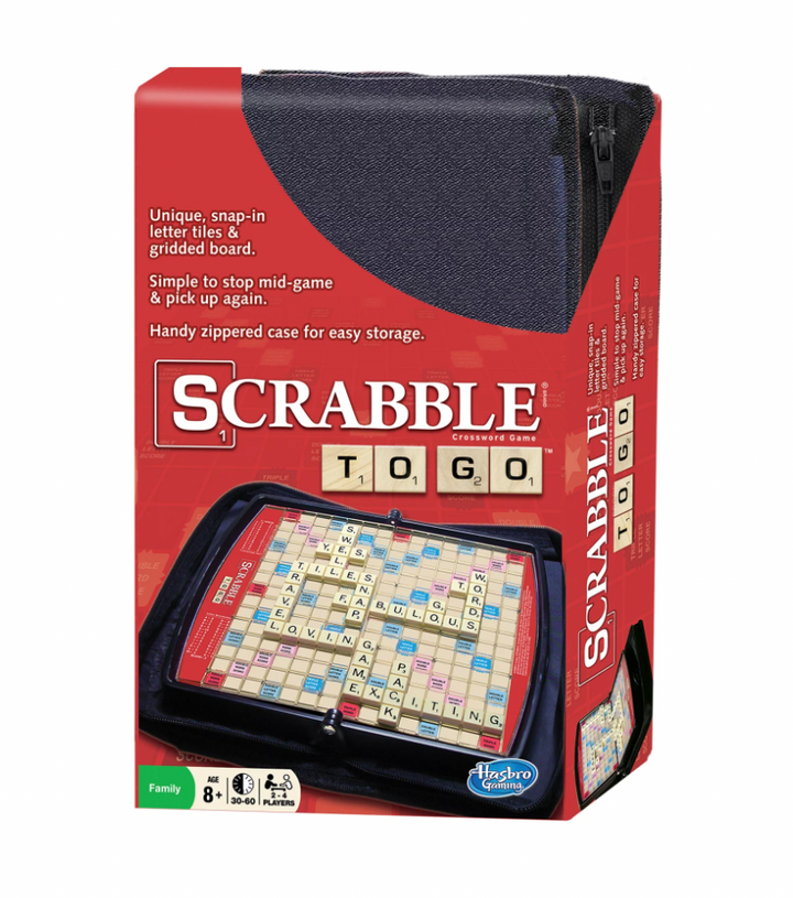 Scrabble to Go Travel Word Game
