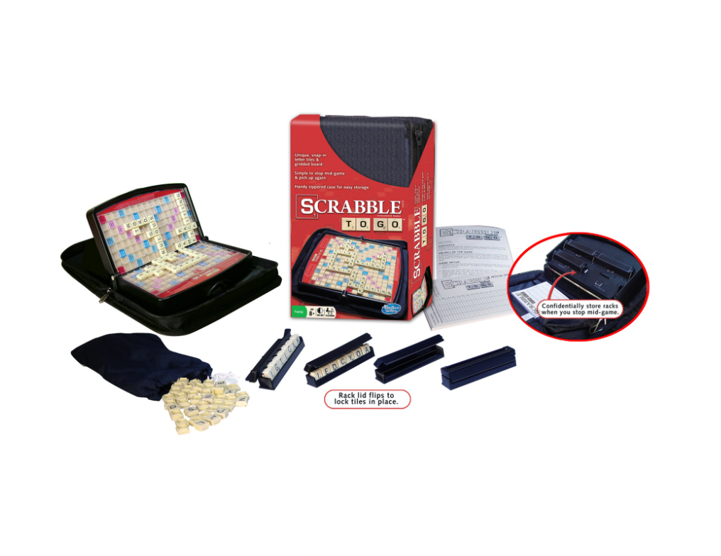 Scrabble to Go Travel Word Game