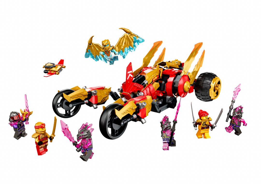 Lego Ninjago Kai’s Golden Dragon Raider