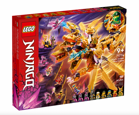 Lego Ninjago Lloyd’s Golden Ultra Dragon